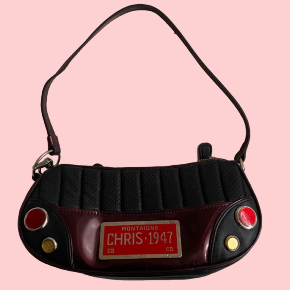 vintage dior montaigne cadillac inspo shoulder purse bag